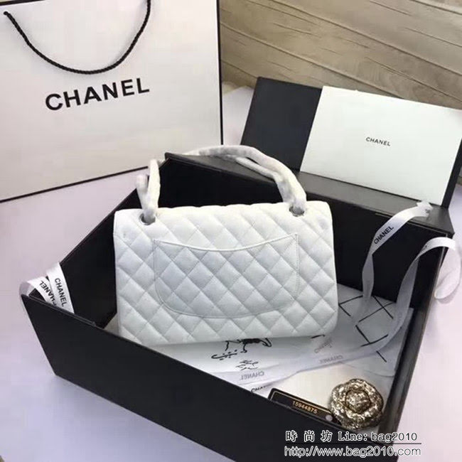 香奈兒CHANEL 升級版A1112全新經典小羊皮金銀鏈條單肩斜挎包 DSC1737